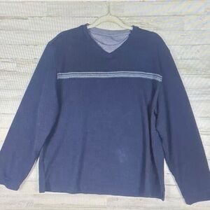 Van Heusen Navy V-Neck Sweater